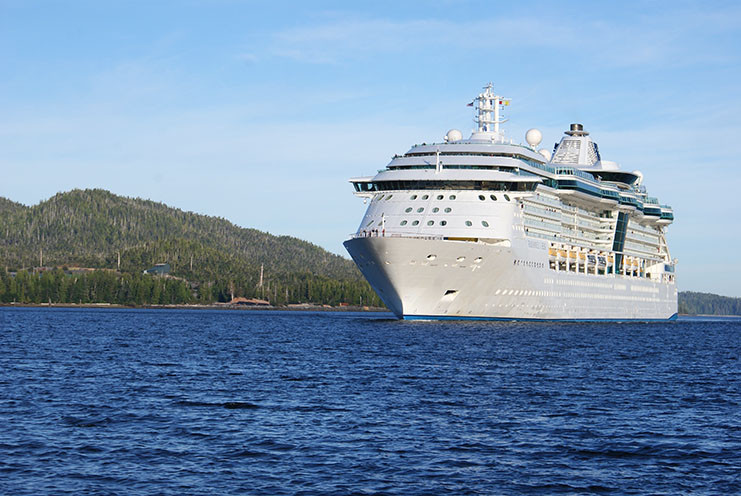 Cruise Line Passengers in Ketchikan, Alaska