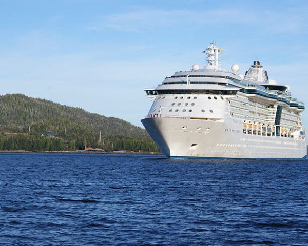 Cruise Ship Cruise Line Passengers in Ketchikan, Alaska