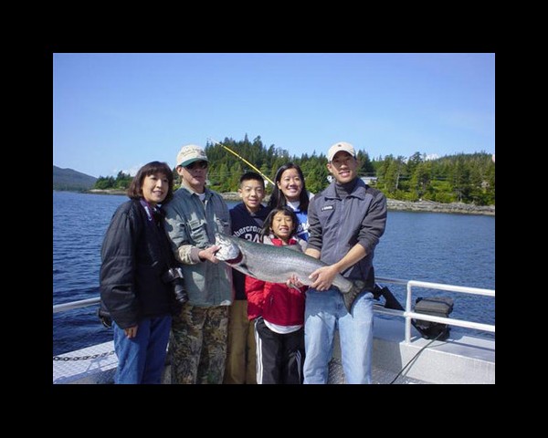 Eng Family people on a boat